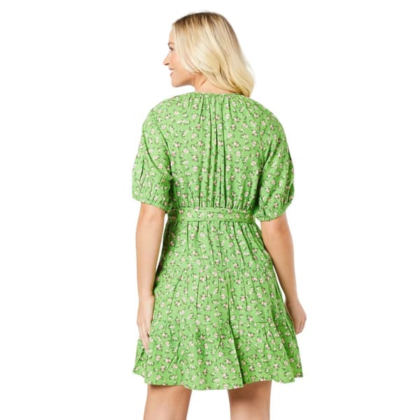 Dorothy Perkins Womens/Ladies Ditsy Print Tiered Puff Sleeve Mini Dress