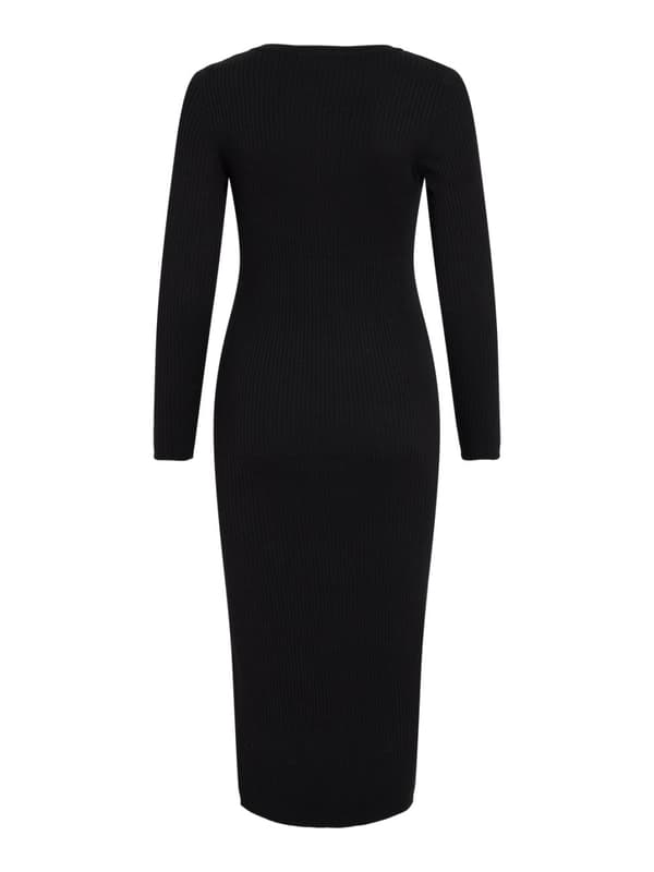 Vila - Vinelly LS Midi Knit Dress