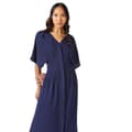 Miniatyrbilde 3 av 3: Principles Womens/Ladies Crepe Pleat Waist Midi Dress