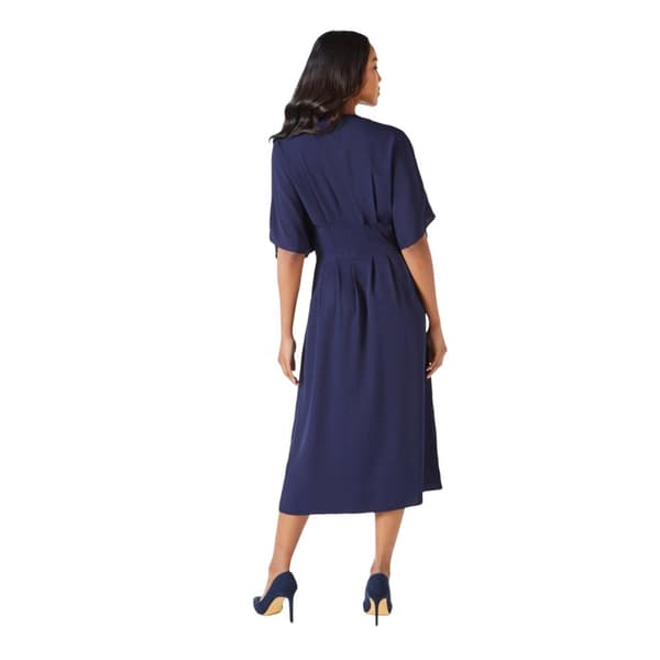 Principles Womens/Ladies Crepe Pleat Waist Midi Dress