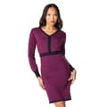 Pikkukuva 1 / 4: Principles Womens/Ladies Colour Block Knitted V Neck Mini Dress