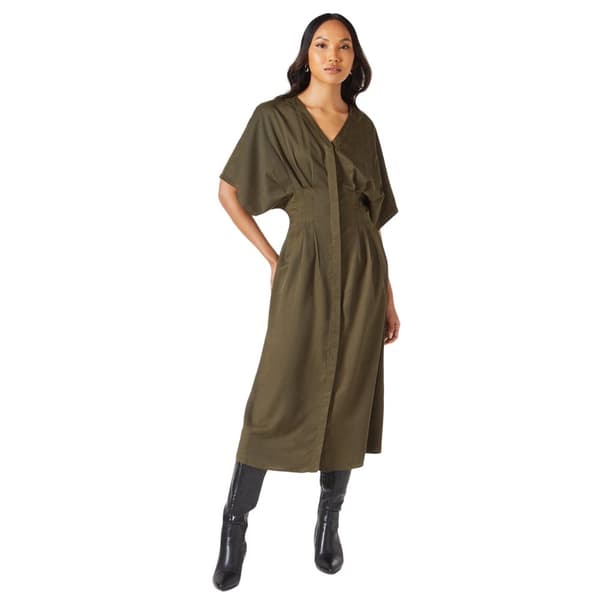 Principles Womens/Ladies Crepe Pleat Waist Midi Dress
