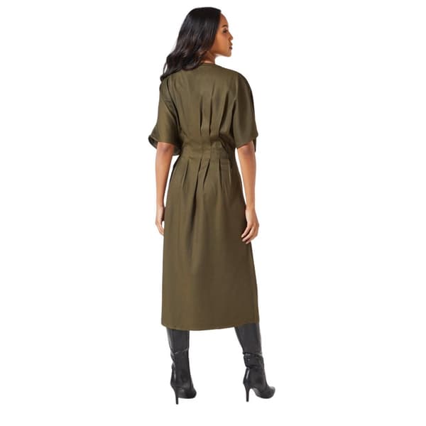Principles Womens/Ladies Crepe Pleat Waist Midi Dress