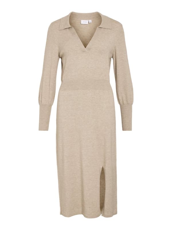 Vila - Vicomfy LS Collar Knit Dress