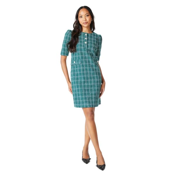 Principles Womens/Ladies Bouclé Button Detail Shift Dress