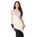 Miniatyrbillede 3 af 3: Principles Womens/Ladies Colour Block Wave Knitted Midi Dress