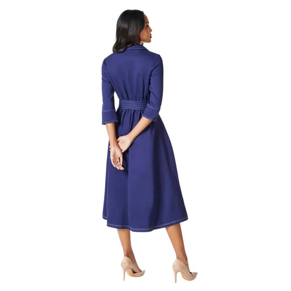 Principles Womens/Ladies Ponte Stitch Detail Midi Dress