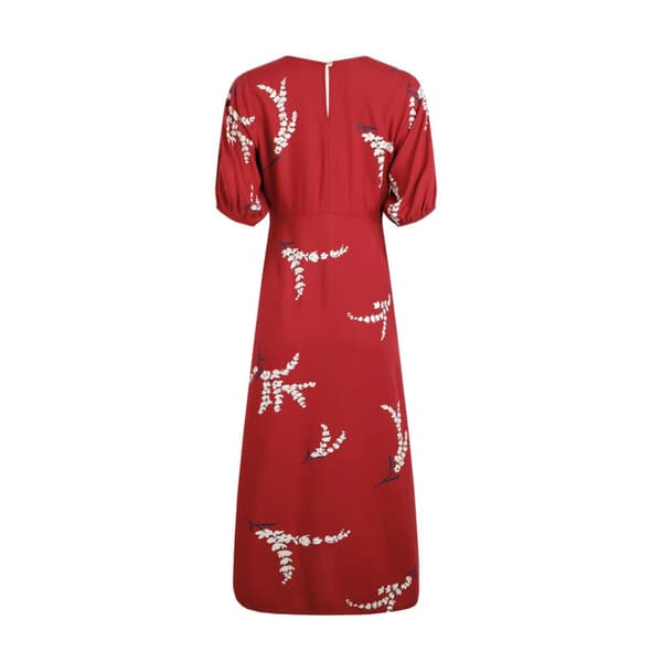 Weird Fish Womens/Ladies Everly Printed Eco Viscose Dress
