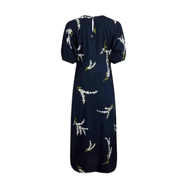 Weird Fish Womens/Ladies Everly Printed Eco Viscose Dress