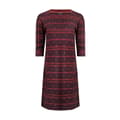 Pikkukuva 1 / 2: Weird Fish Womens/Ladies Amria Striped Organic Cotton Square Neck Dress
