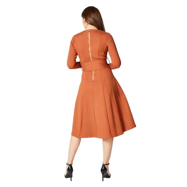 Principles Womens/Ladies Belted Detail Seams Midi Dress