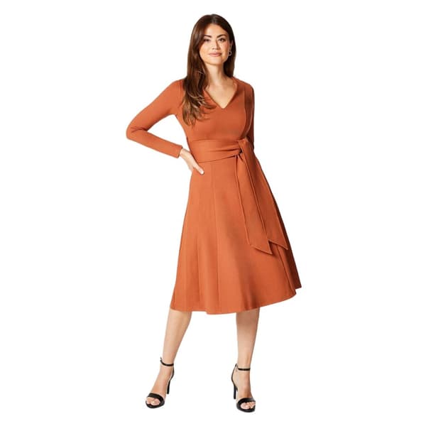 Principles Womens/Ladies Belted Detail Seams Midi Dress