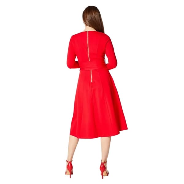 Principles Womens/Ladies Belted Detail Seams Midi Dress