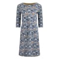 Miniatyrbillede 1 af 2: Weird Fish Womens/Ladies Starshine Dog Organic Cotton Dress
