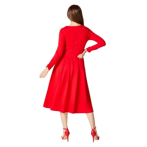 Principles Womens/Ladies Ponte Pleat Waist Midi Dress