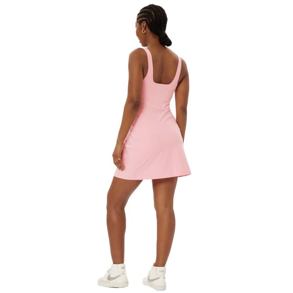 Girlfriend Collective Womens/Ladies Prism Tommy Square Neck Dress