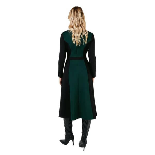 Principles Womens/Ladies Colour Block Ponte Belted Midi Dress