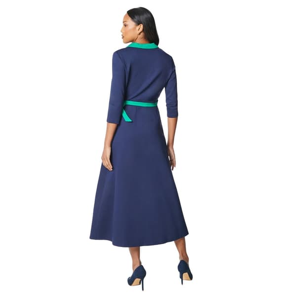 Principles Womens/Ladies Contrast Ponte Wrap Dress