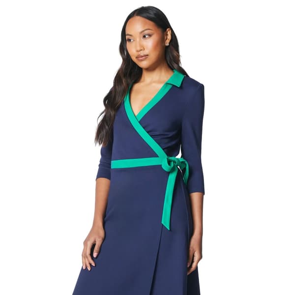 Principles Womens/Ladies Contrast Ponte Wrap Dress