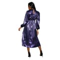 Pikkukuva 2 / 4: Principles Womens/Ladies Metallic Waist Detail Midi Dress