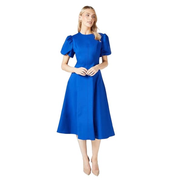 Principles Womens/Ladies Puff Sleeve Midi Dress