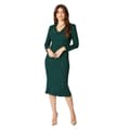 Miniatyrbillede 1 af 3: Principles Womens/Ladies Ponte Tab Waist Midi Dress