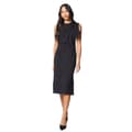 Miniatyrbillede 1 af 3: Principles Womens/Ladies Ponte Bow Detail Midi Dress