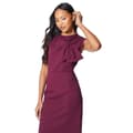 Miniatyrbillede 3 af 3: Principles Womens/Ladies Ponte Bow Detail Midi Dress