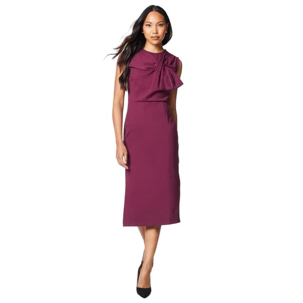 Principles Womens/Ladies Ponte Bow Detail Midi Dress