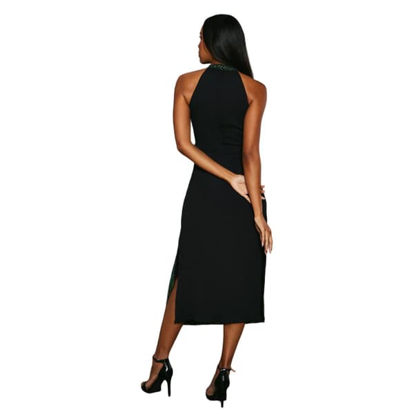 Principles Womens/Ladies Ombre Sequin Halter Neck Midi Dress