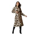 Pikkukuva 1 / 3: Principles Womens/Ladies Valerie Abstract Keyhole Midi Dress