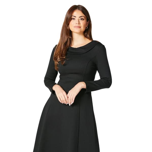 Principles Womens/Ladies Ponte Shawl Collar Midi Dress