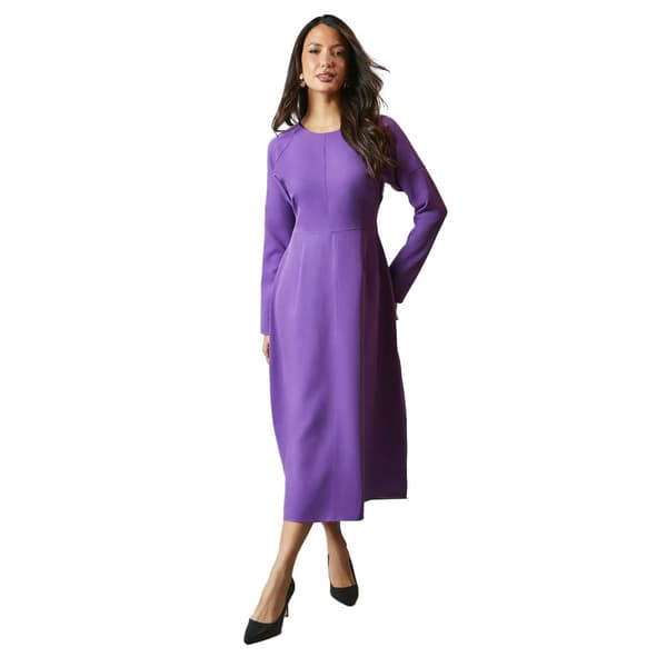 Principles Womens/Ladies Elizabeth Woven Crepe Dress Purple 18 UK
