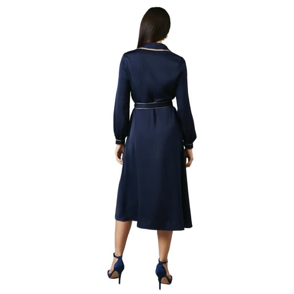 Principles Womens/Ladies Contrast Detail Collared Midi Dress