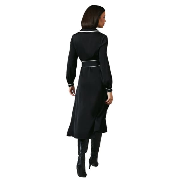 Principles Womens/Ladies Contrast Detail Collared Midi Dress