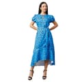 Miniatyrbilde 3 av 3: Principles Womens/Ladies Animal Print Piping Detail Midi Dress