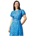 Miniatyrbilde 1 av 3: Principles Womens/Ladies Animal Print Piping Detail Midi Dress