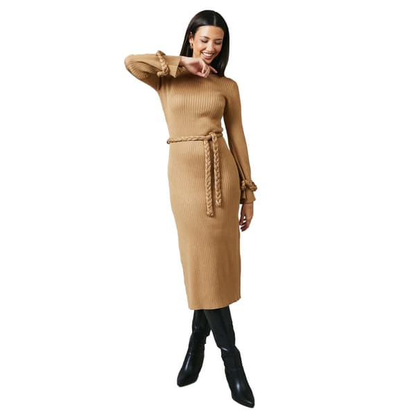 Principles Womens/Ladies Plaited Belted Midi Dress