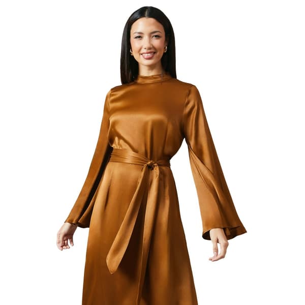 Principles Womens/Ladies Satin Bias Cut Midi Dress