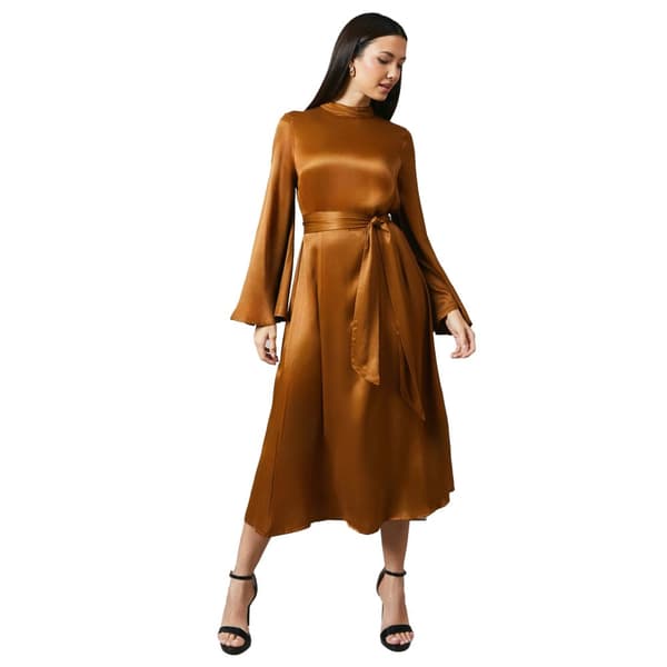 Principles Womens/Ladies Satin Bias Cut Midi Dress