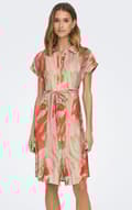 Miniatyrbild 1 av 4: Jacqueline - jdyCamille SS Shirt Dress Abstract Leaves Print