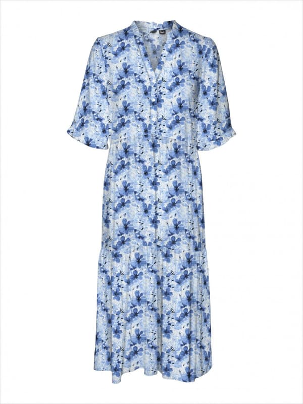 Vero Moda - vmEasy Joy 2/4 Frl Calf Dress Pam Print