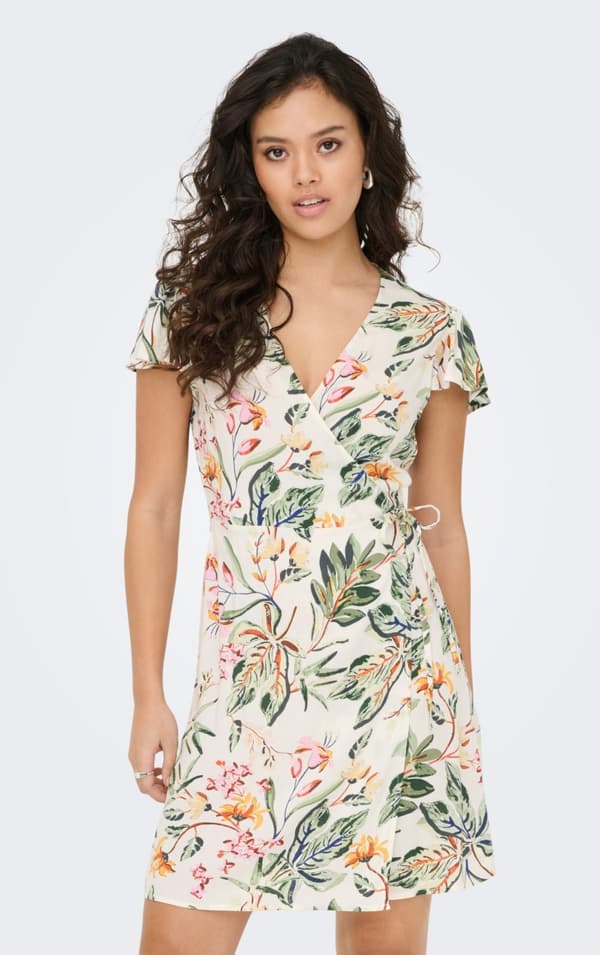 Jacqueline - jdySezen SS Wrap Dress