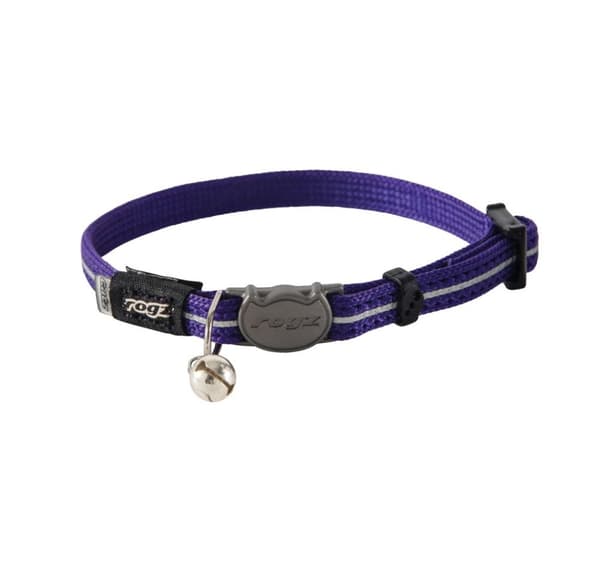 Cat Collar XS Catz Alleycat, lilla, Rogz