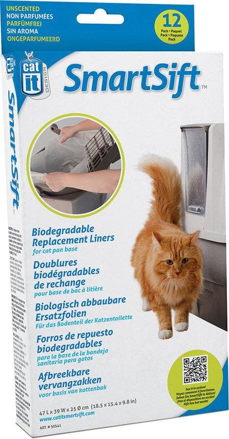 catit Bionedbrydelige udskiftningsforinger (top) Smart Sift 12St - (775.1074)