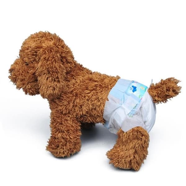 TD® 1-pack engångsblöjor för hund Varma stora husdjur Hygienisk Hygien Komfort Absorberande Vattentät