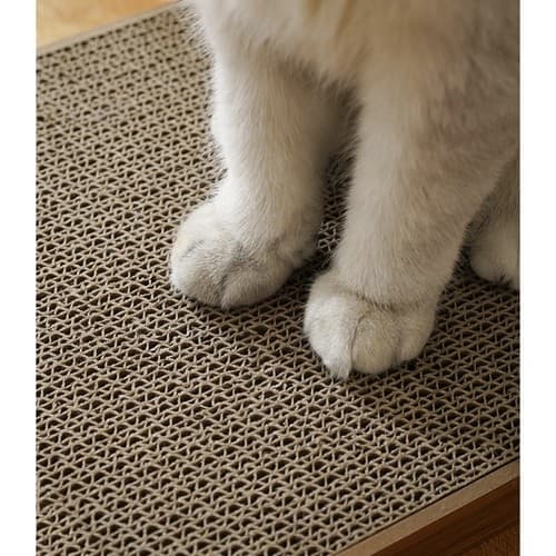 Hjørneformet katteskraber med kugle - 60x40,5x25 cm