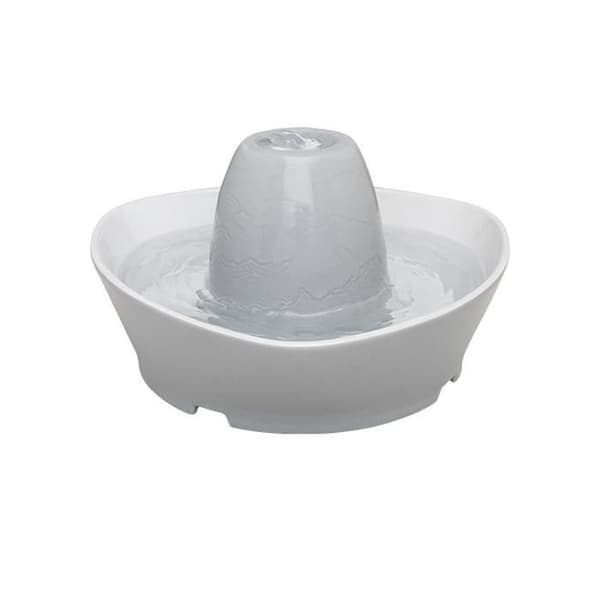 PetSafe StreamSide keraaminen lemmikkien juomalähde 1,8 l - ihanteellinen kissoille ja pienille koirille, hiljainen, vesi