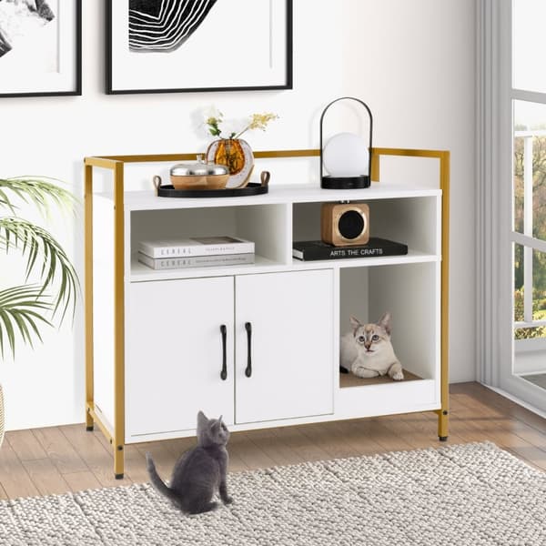 Kattebakke møbelfurniture, 89x45x74.5 cm, hvid