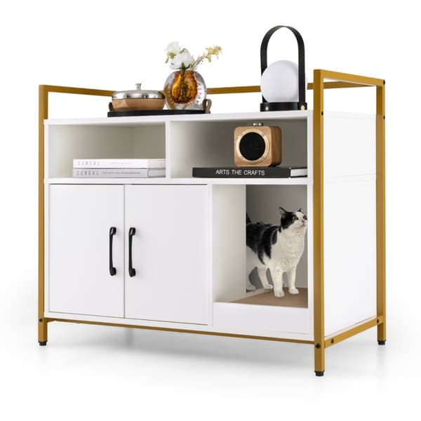 Kattebakke møbelfurniture, 89x45x74.5 cm, hvid